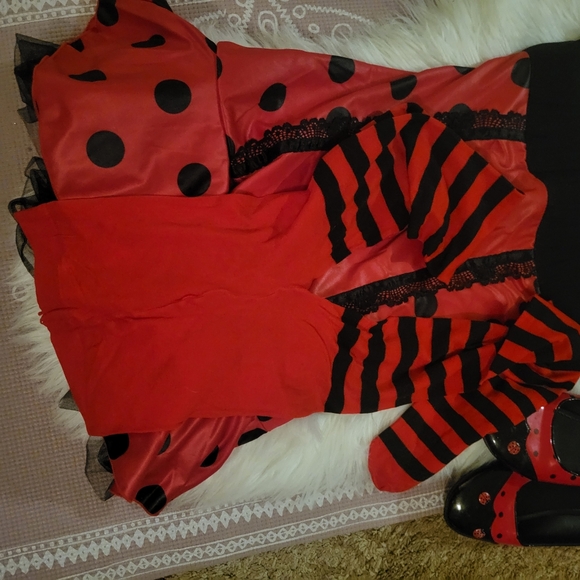 Lady Bug 🐞 costume 5 piece set great quality - Picture 8 of 14